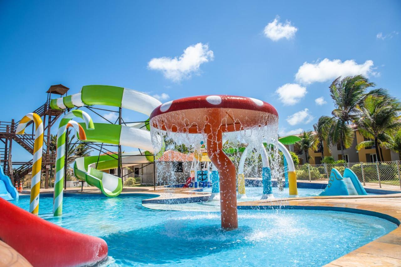 Jangadeiro Praia Hotel Resort - Parque Aquatico E Pe Na Areia Aquiraz Dış mekan fotoğraf