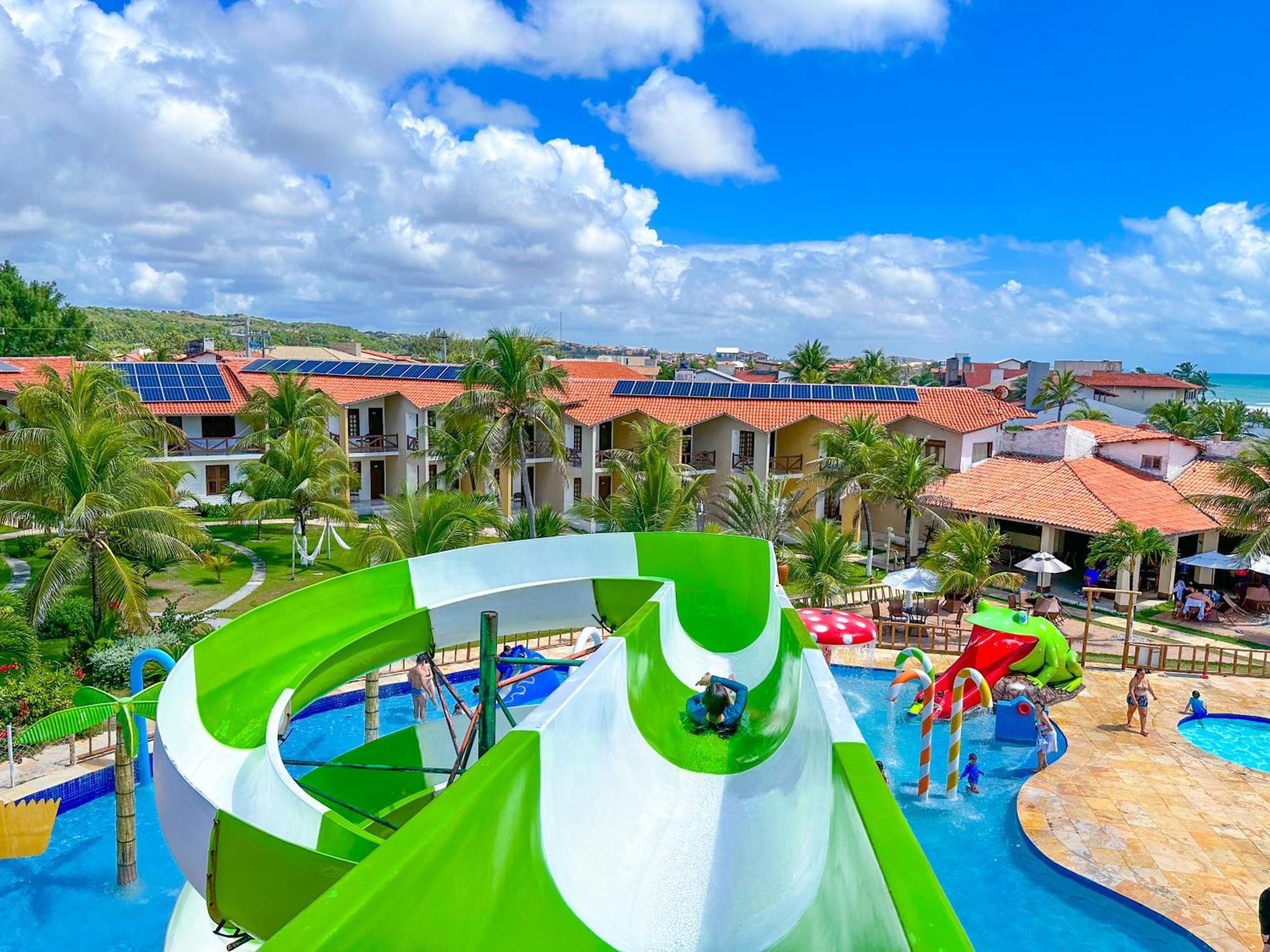 Jangadeiro Praia Hotel Resort - Parque Aquatico E Pe Na Areia Aquiraz Dış mekan fotoğraf