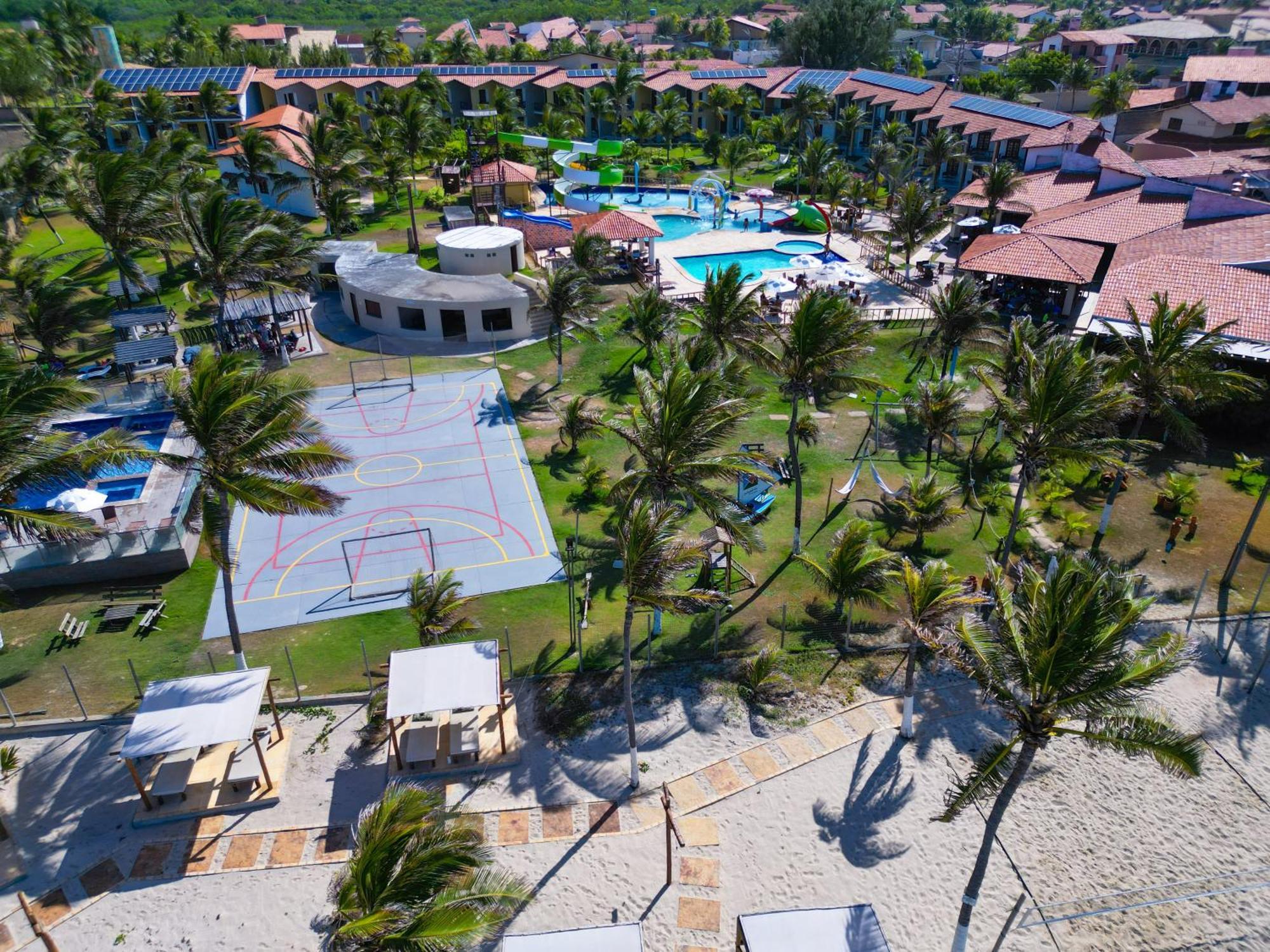 Jangadeiro Praia Hotel Resort - Parque Aquatico E Pe Na Areia Aquiraz Dış mekan fotoğraf