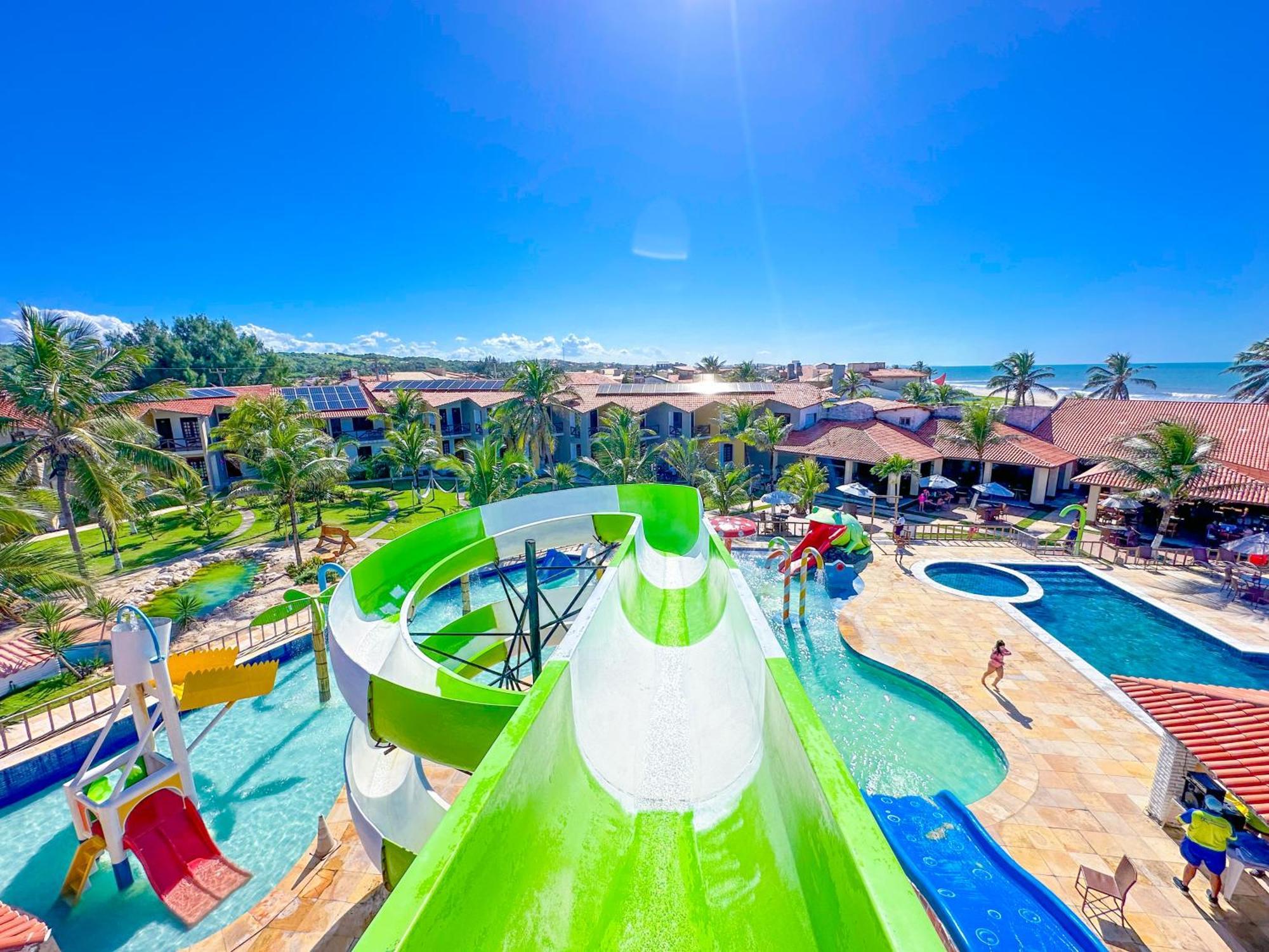 Jangadeiro Praia Hotel Resort - Parque Aquatico E Pe Na Areia Aquiraz Dış mekan fotoğraf